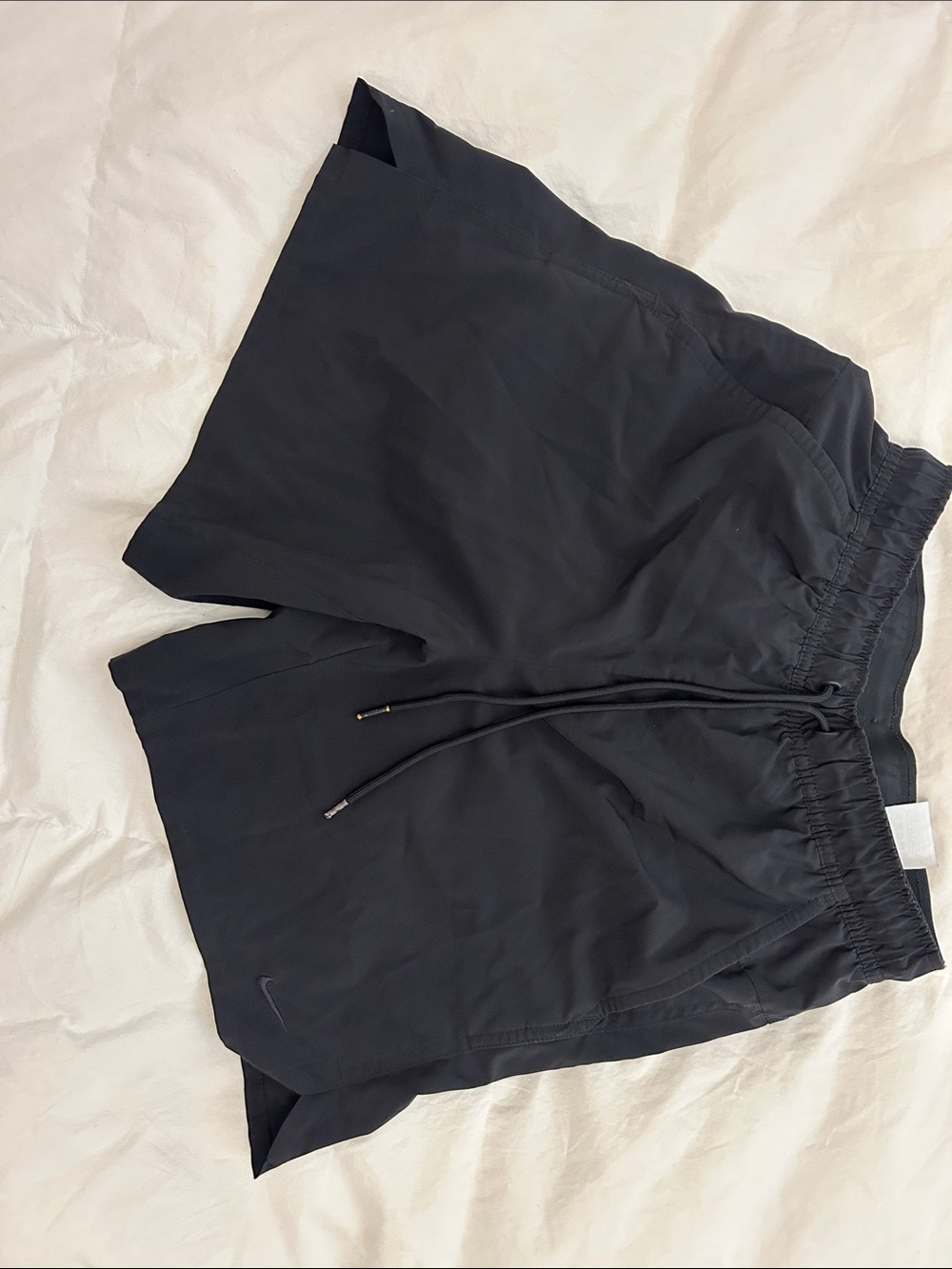 Nike Black Athletic Drawstring Training Shorts
